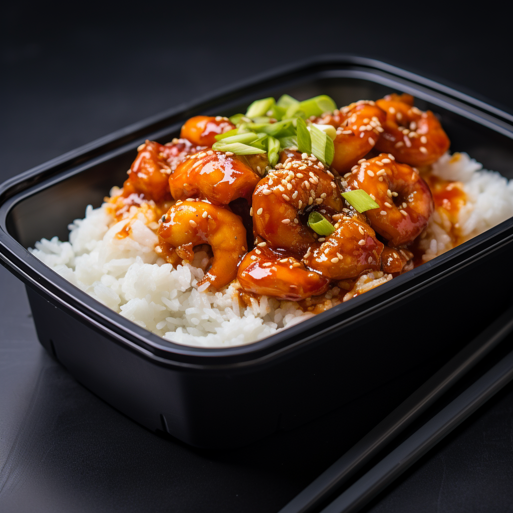 General Tso Shrimp Bowl