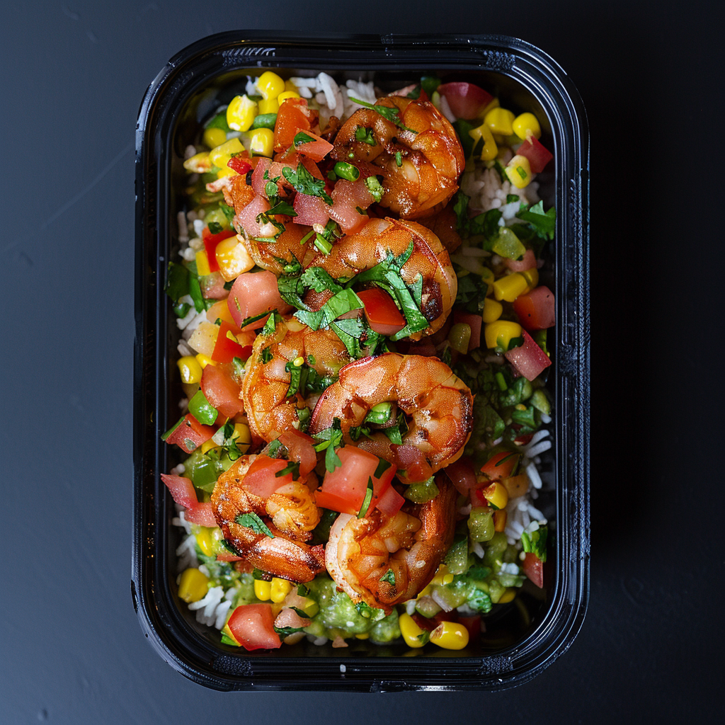 Shrimp Burrito Bowl