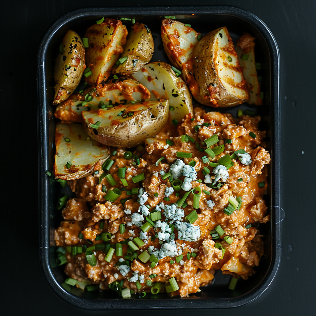 Buffalo Ground Turkey Sloppy Joe Bowl