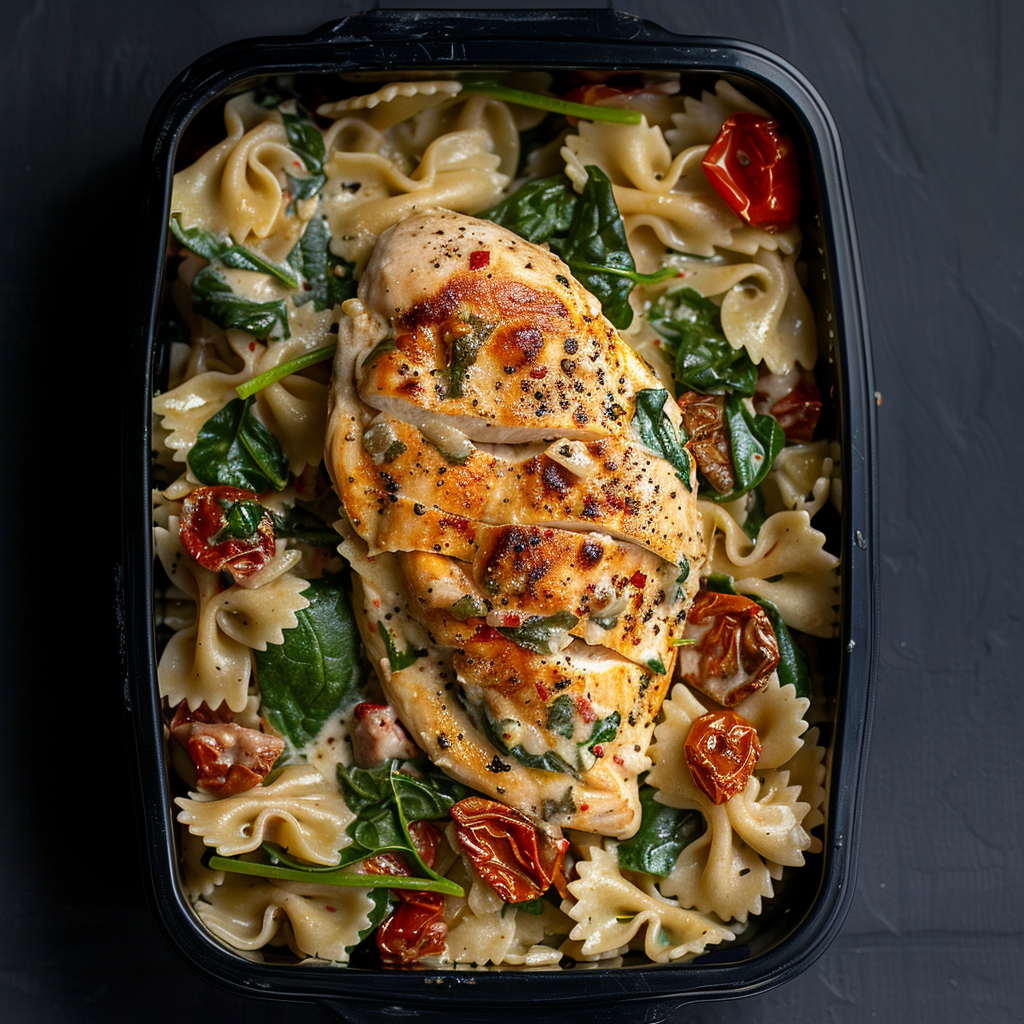 Caramelized Onion Chicken Pasta