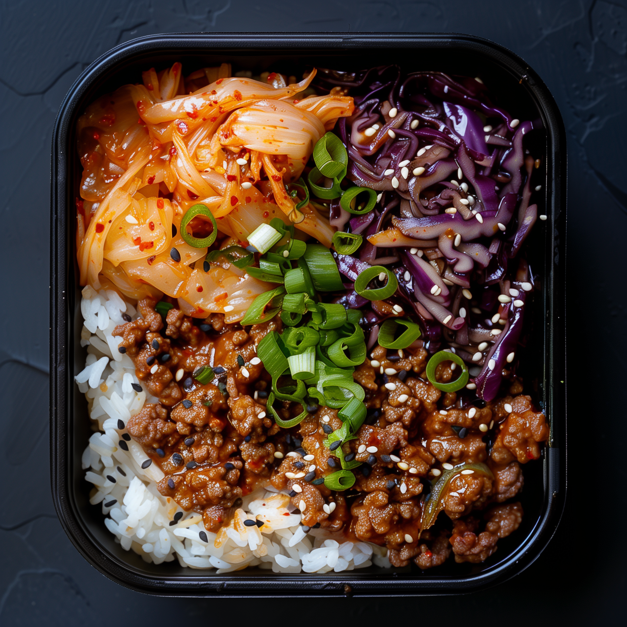 Korean Ground Beef Bowl
