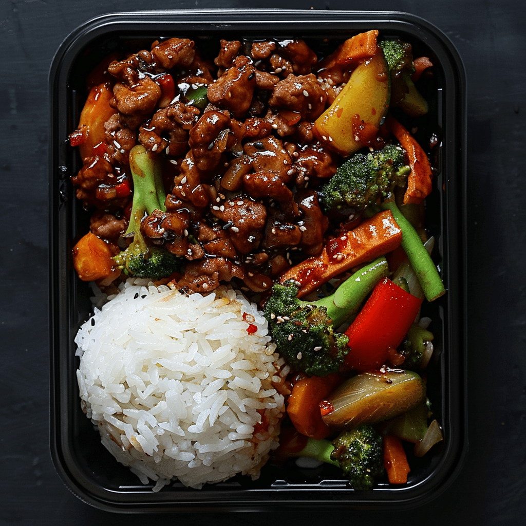 Ground Turkey Teriyaki Stir Fry
