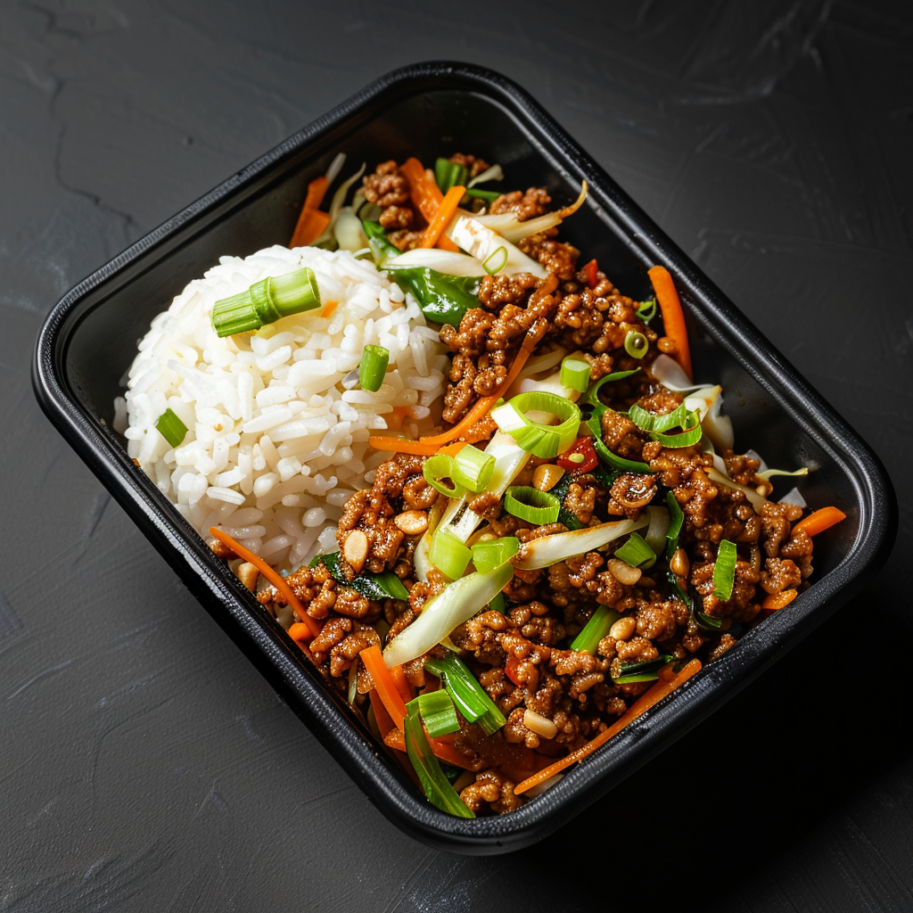 Ground Beef Eggroll in a Bowl