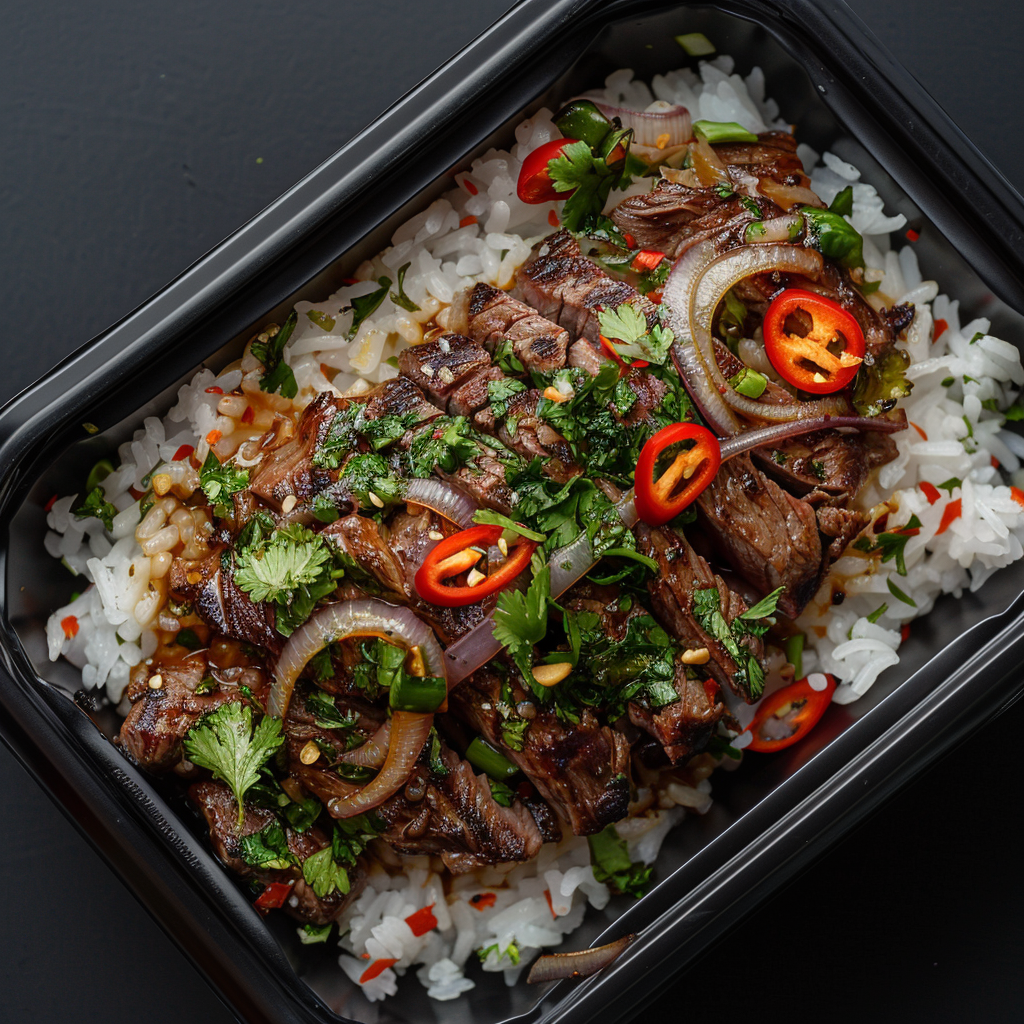 Crying Tiger Steak Bowl