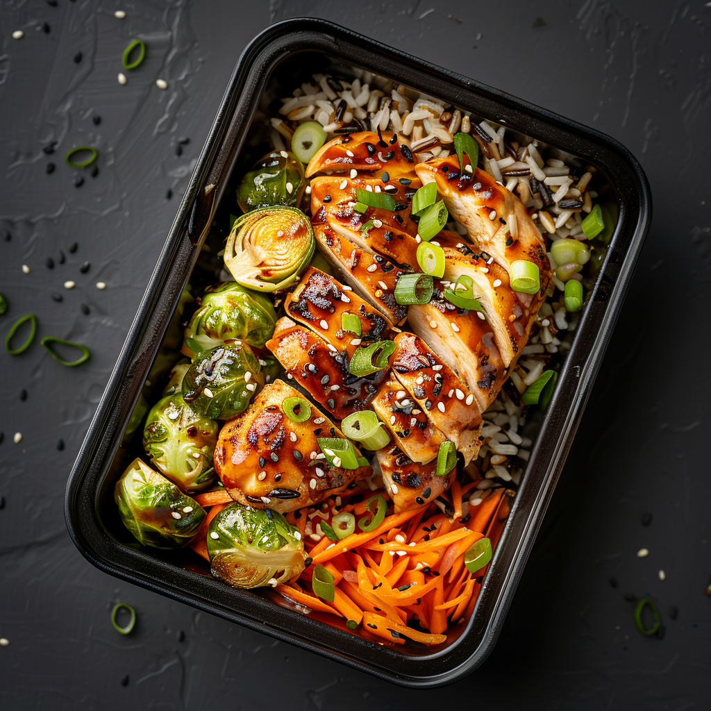 Honey Sesame Chicken Bowl