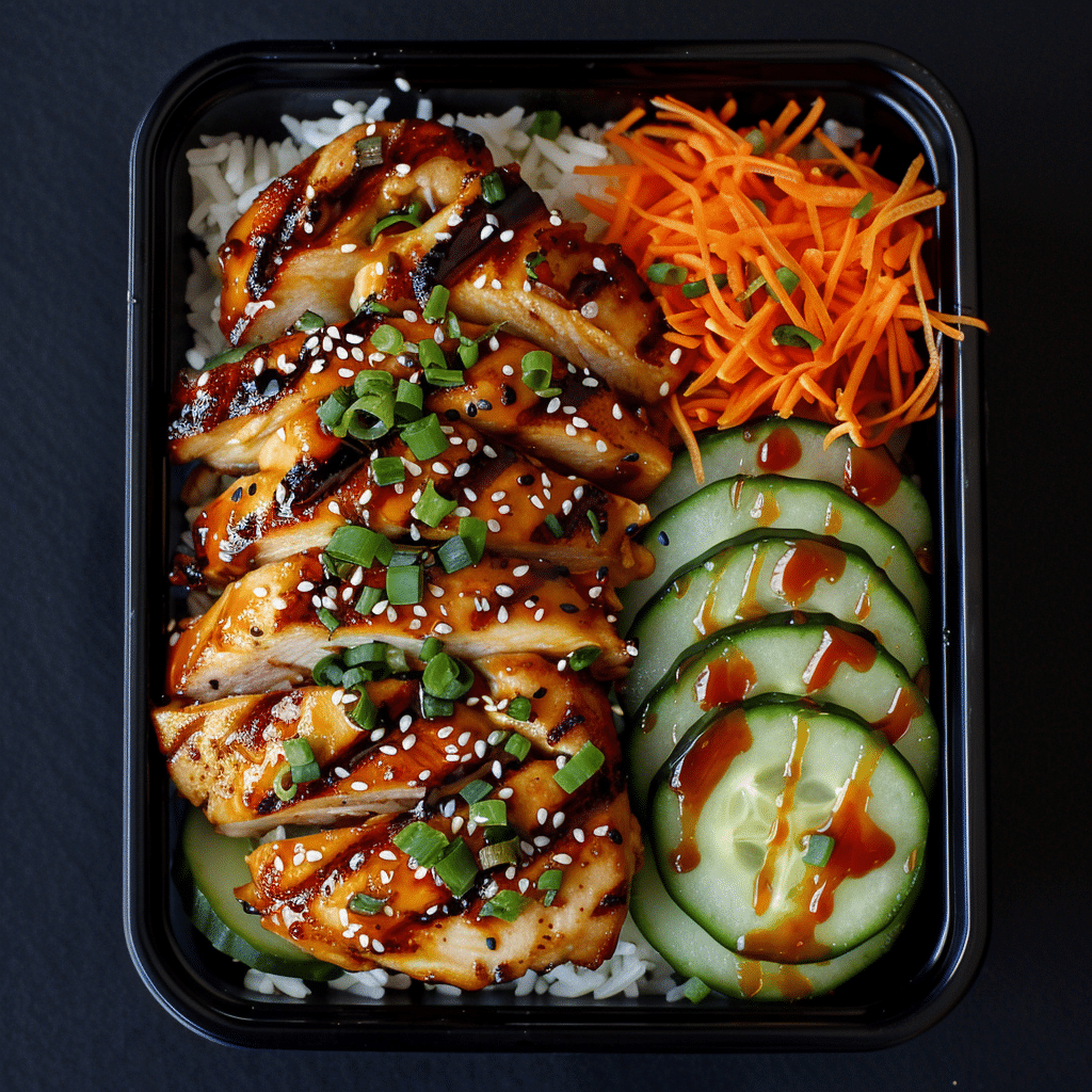 Summer Teriyaki Grilled Chicken Bowl