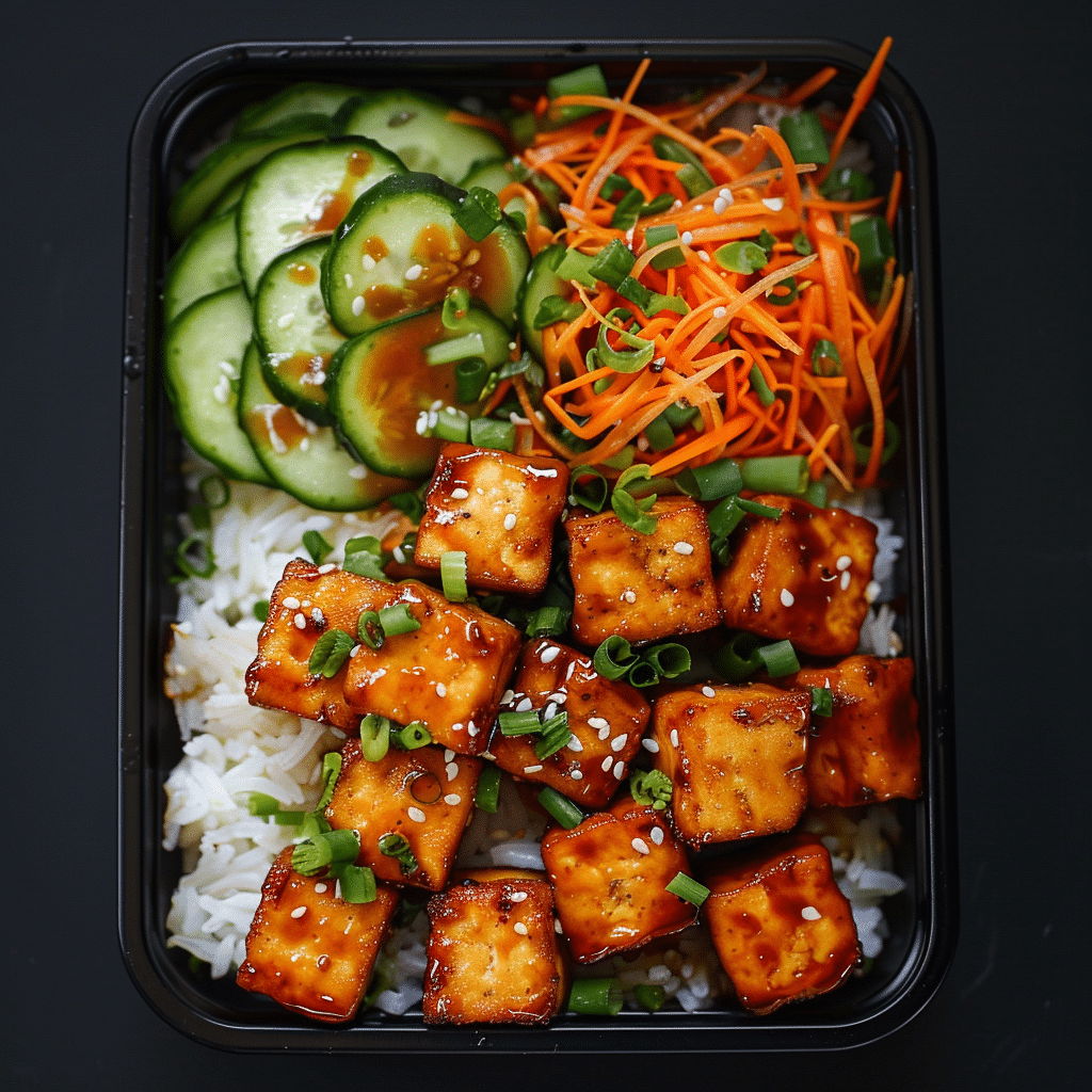 Summer Teriyaki Tofu Bowl