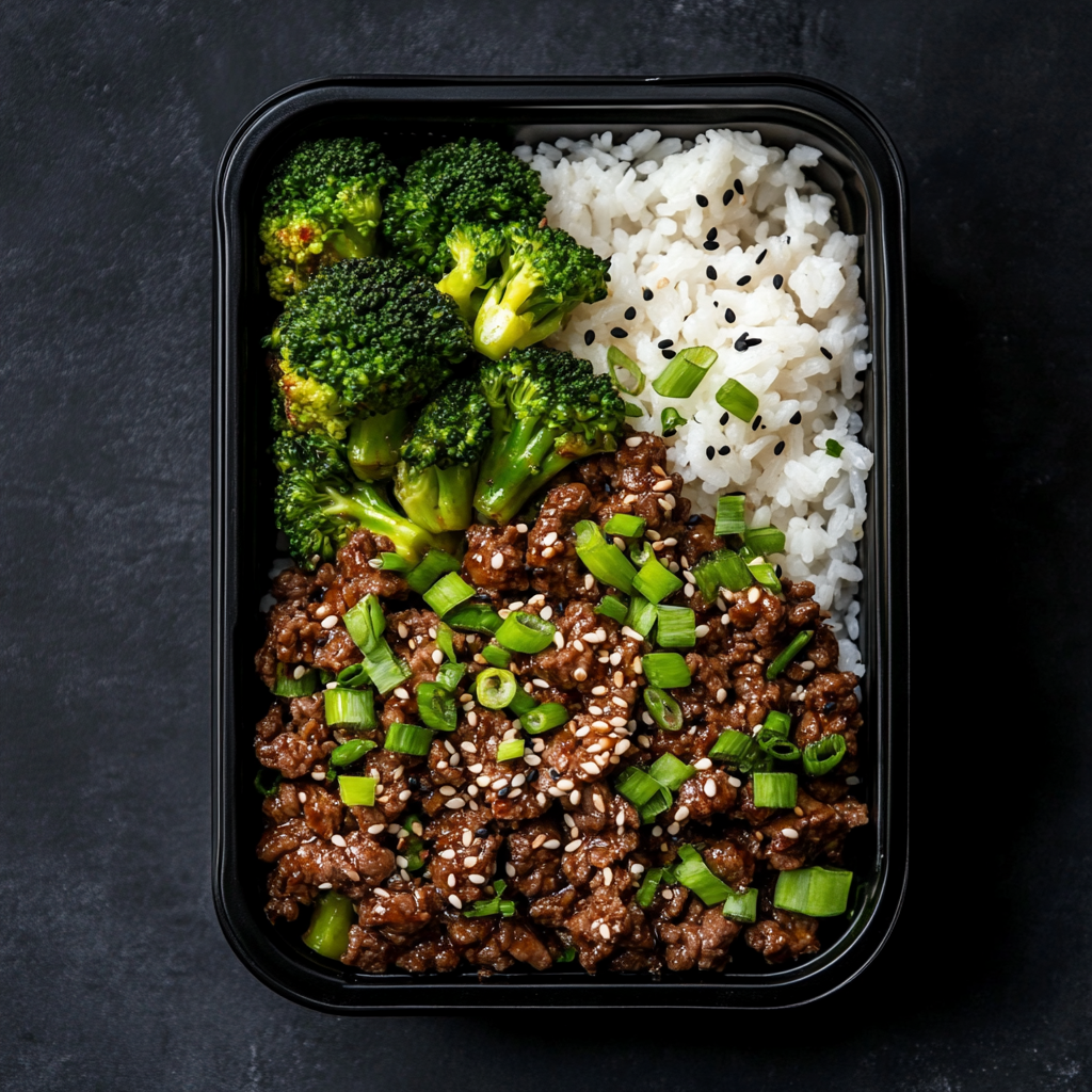 Korean Ground Beef Bulgogi