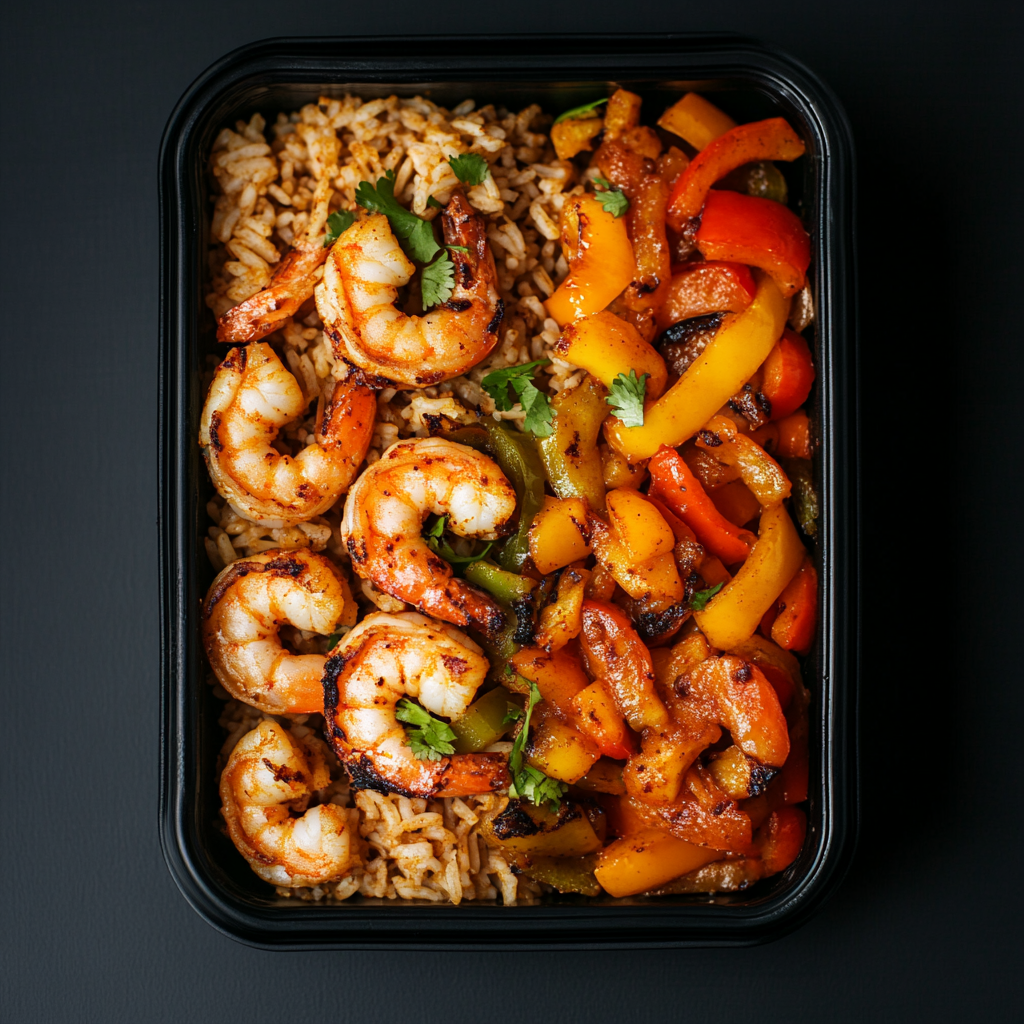 Shrimp Enchilada Burrito Bowl