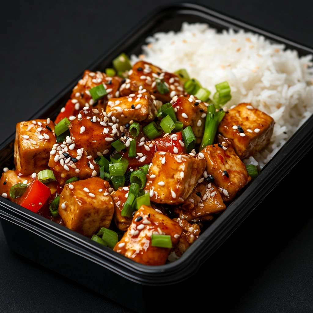 Kung Pao Tofu Bowl