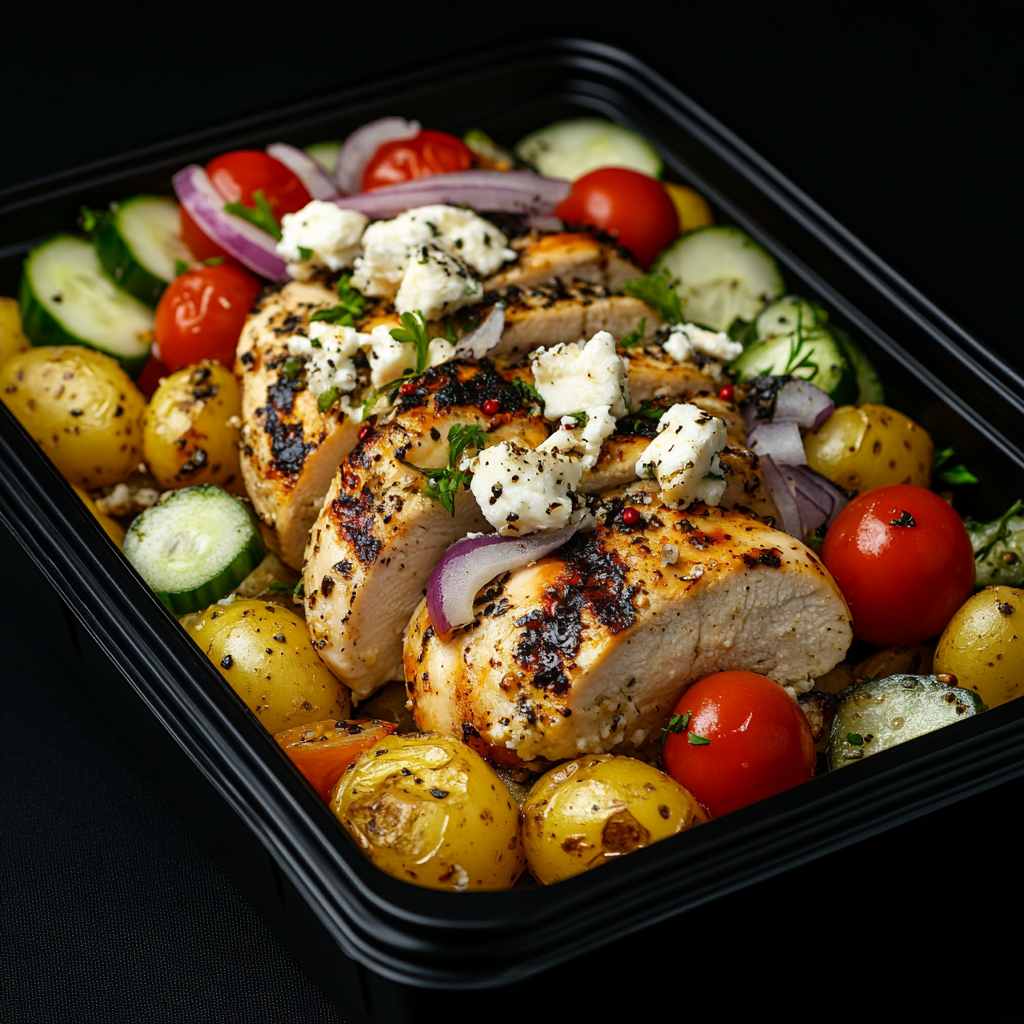 Mediterranean Chicken Bowl