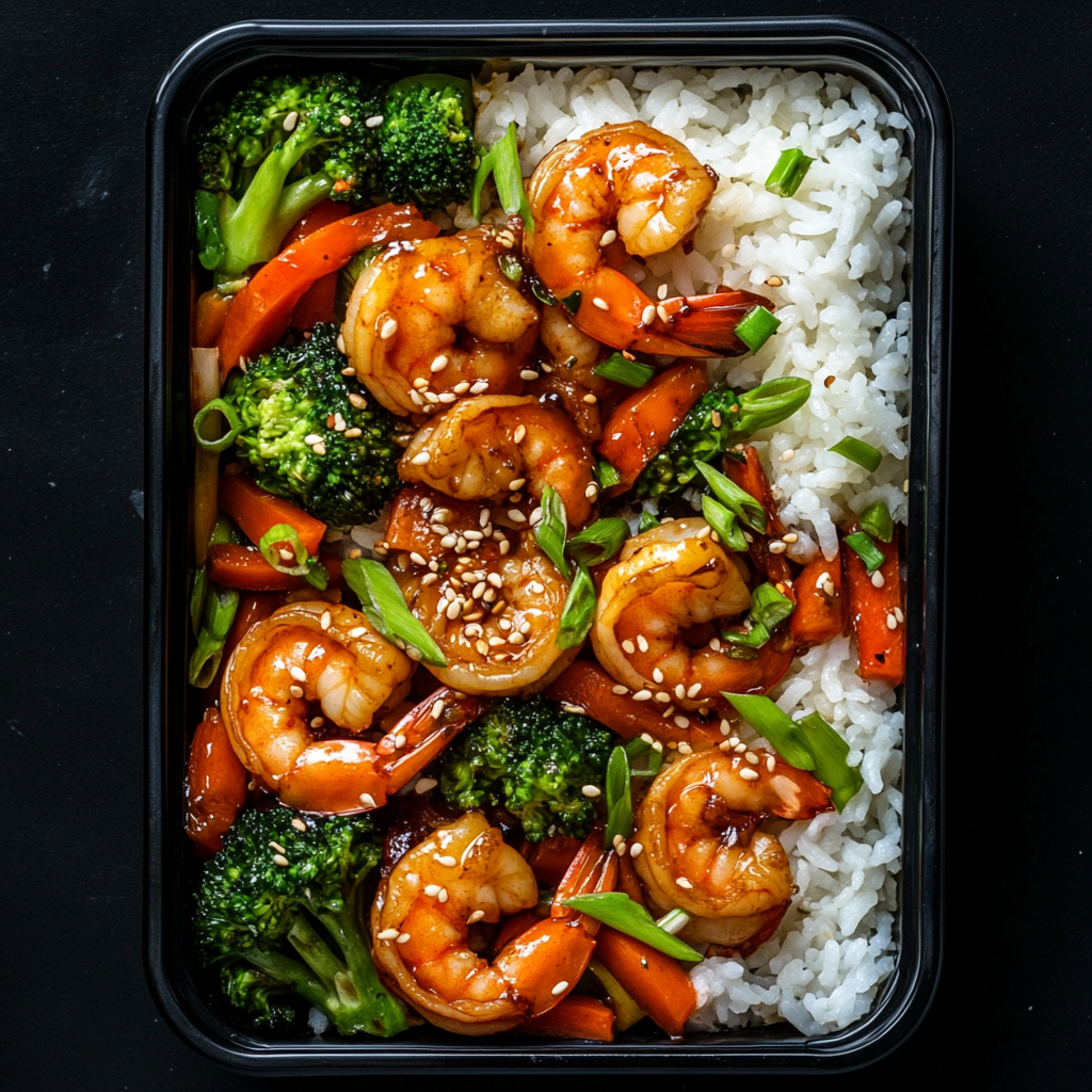 Teriyaki Shrimp Stir Fry