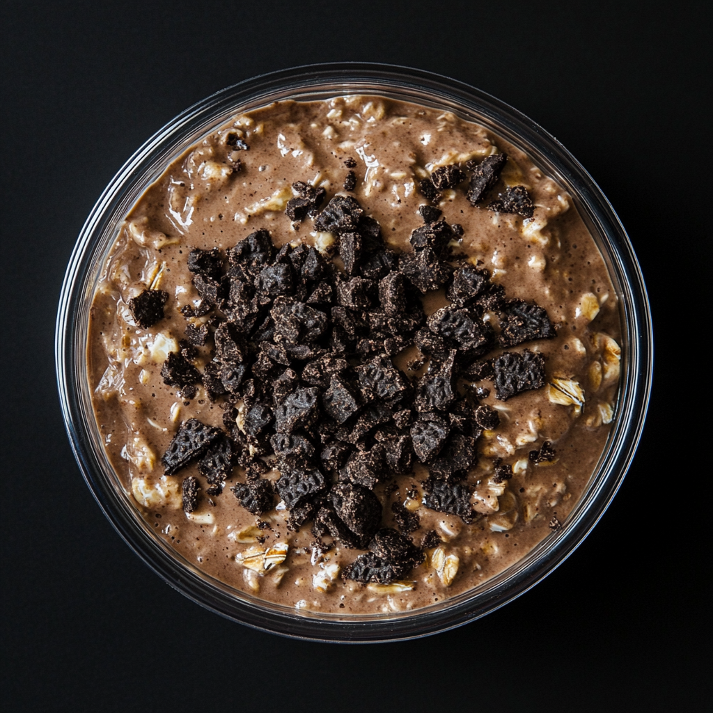 Cookies & Cream Overnight Oats