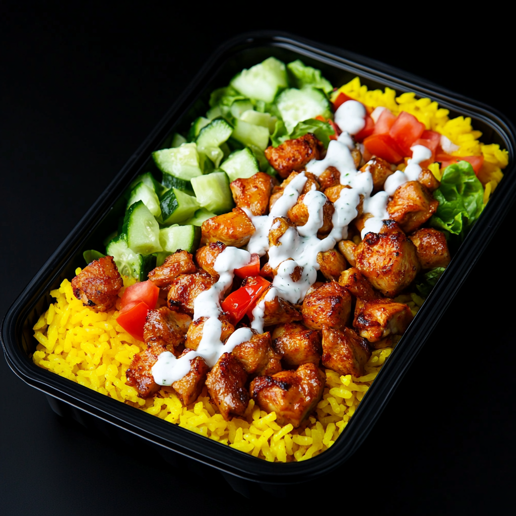 Tandoori Masala Chicken Bites Bowl