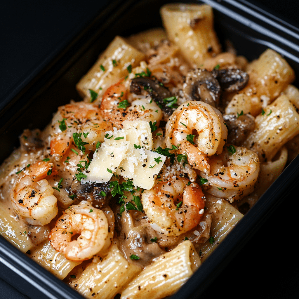 Pepper Shrimp Pasta