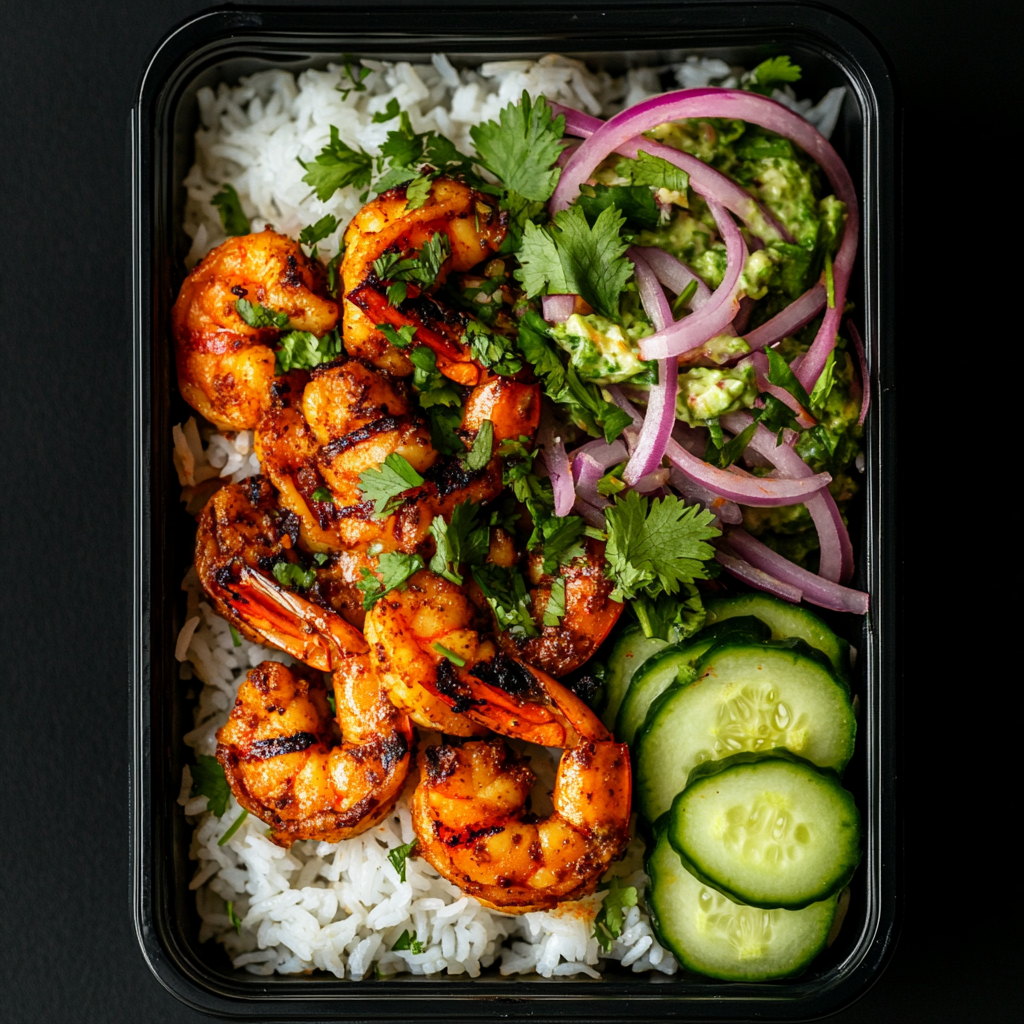 Tandoori Spiced Shrimp Bowl