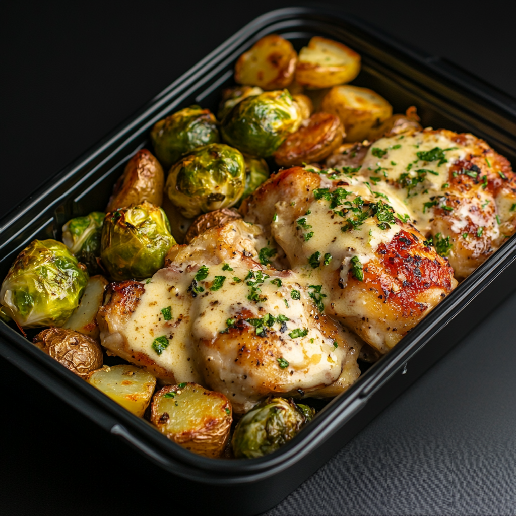 Tuscan Chicken and Potatoes