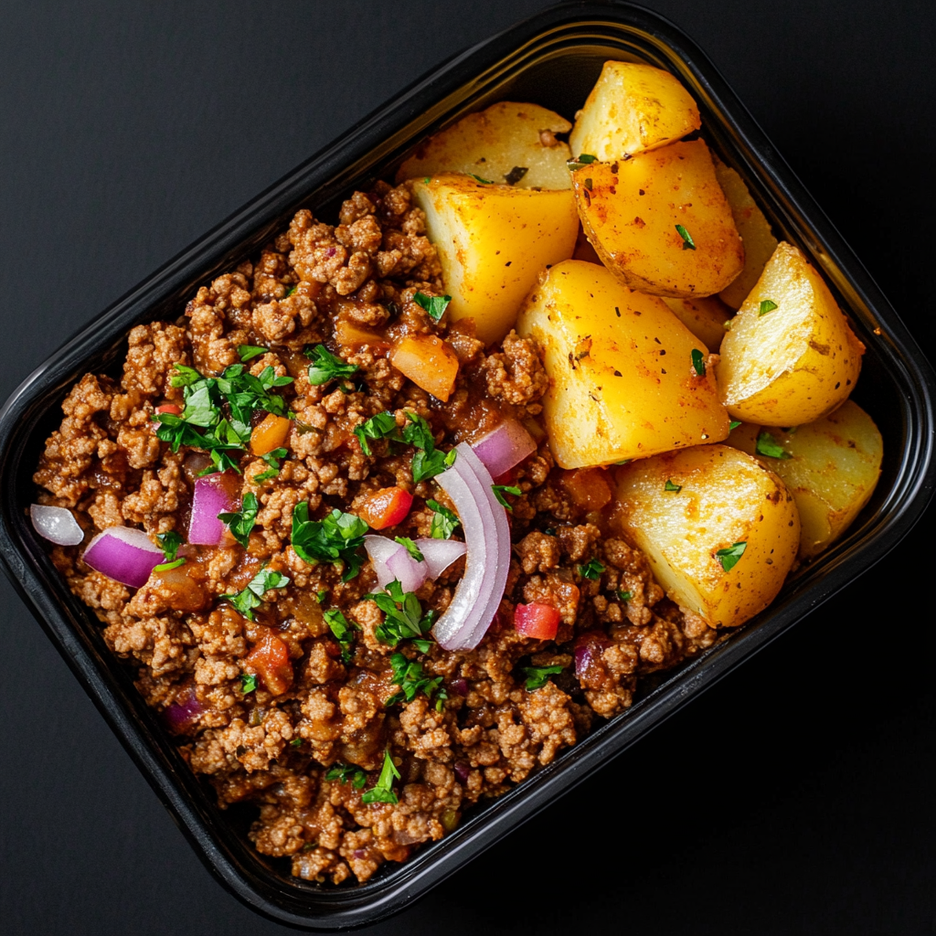Ground Turkey Sloppy Joe Bowl | Healthy Lunch & Dinner Delivery Chicago | MyoMeals