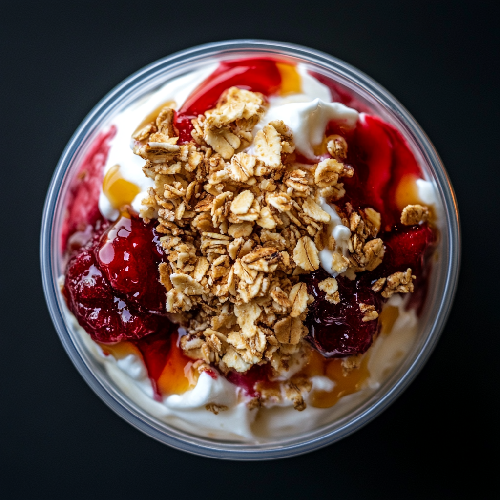 Strawberry Granola Parfait