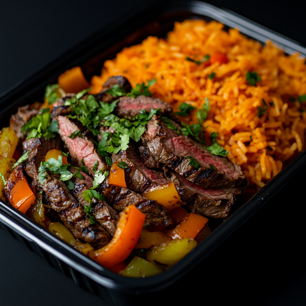 Lomo Saltado Flank Steak Bowl