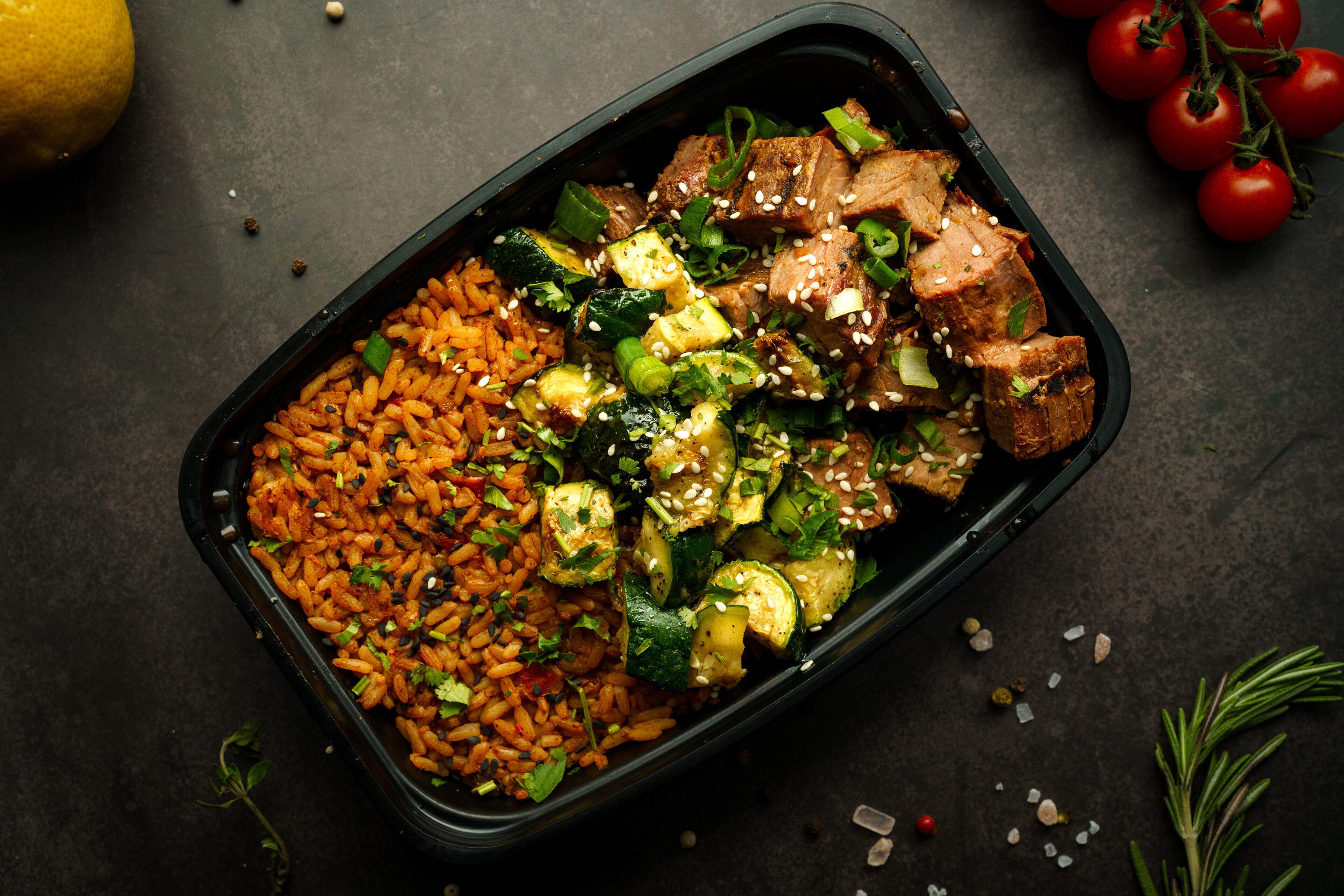 Grilled Hoisin Flank Steak Bowl