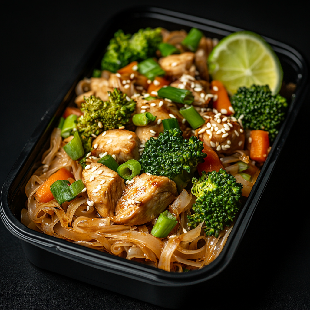 Spring Chicken Curry Noodles