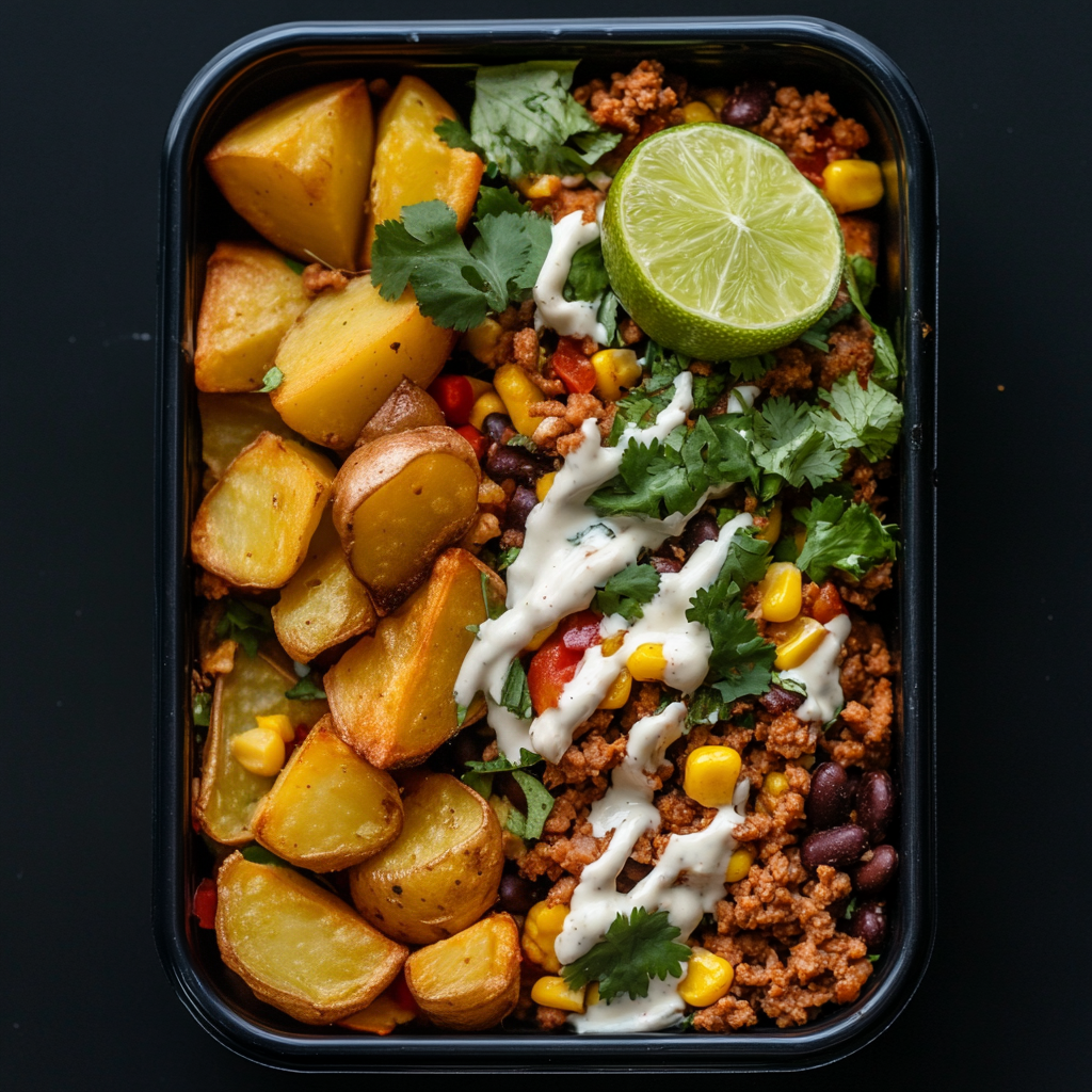 Ground Turkey Tex Mex Bowl