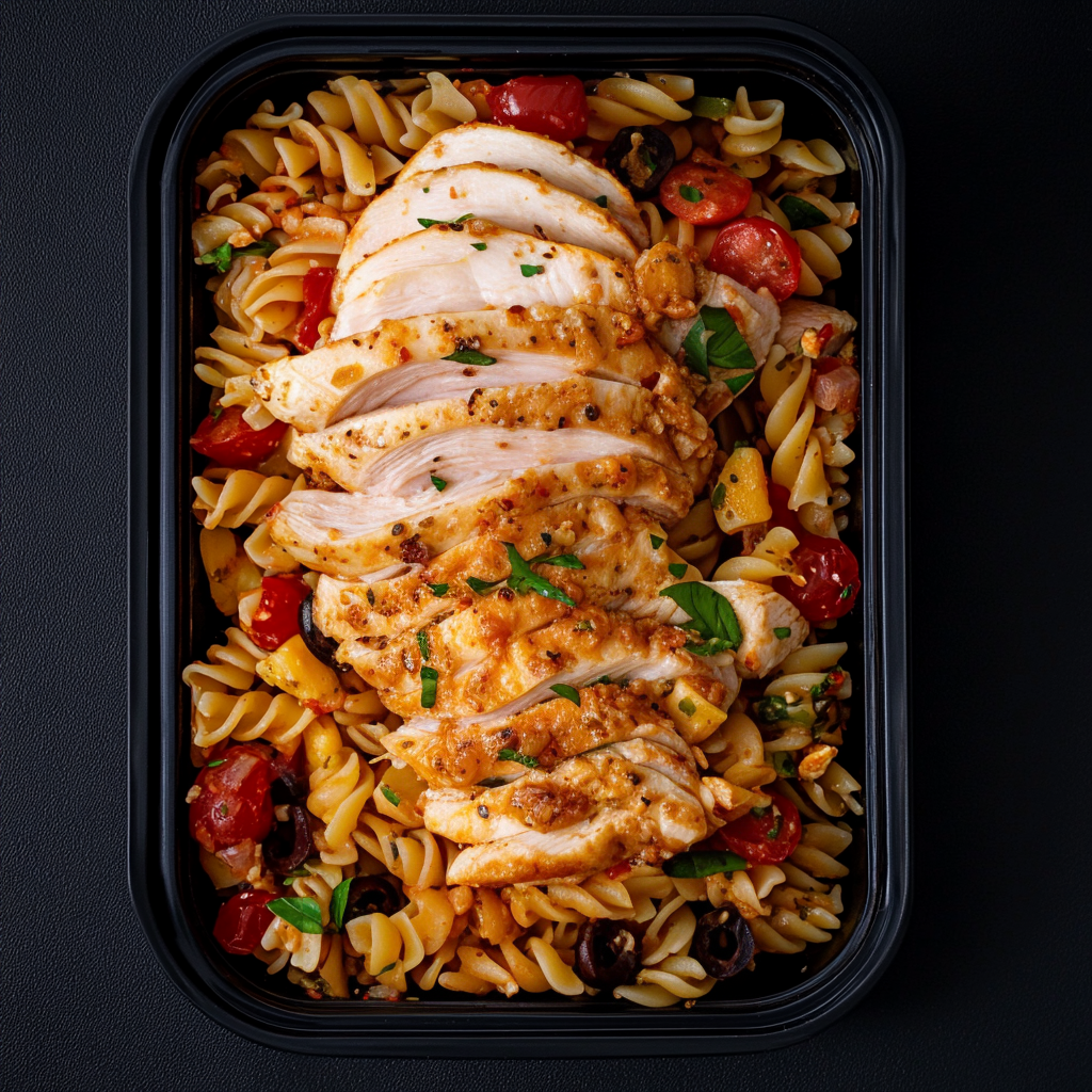 Chicken Saltimbocca Rotini Pasta