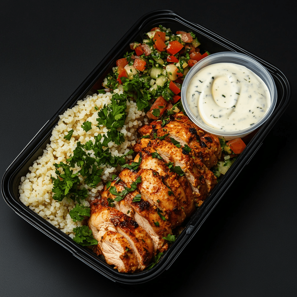 Mediterranean Chicken with Tabbouleh