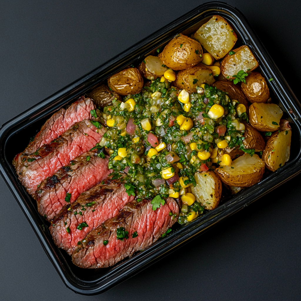 Chimichurri Flank Steak Bowl