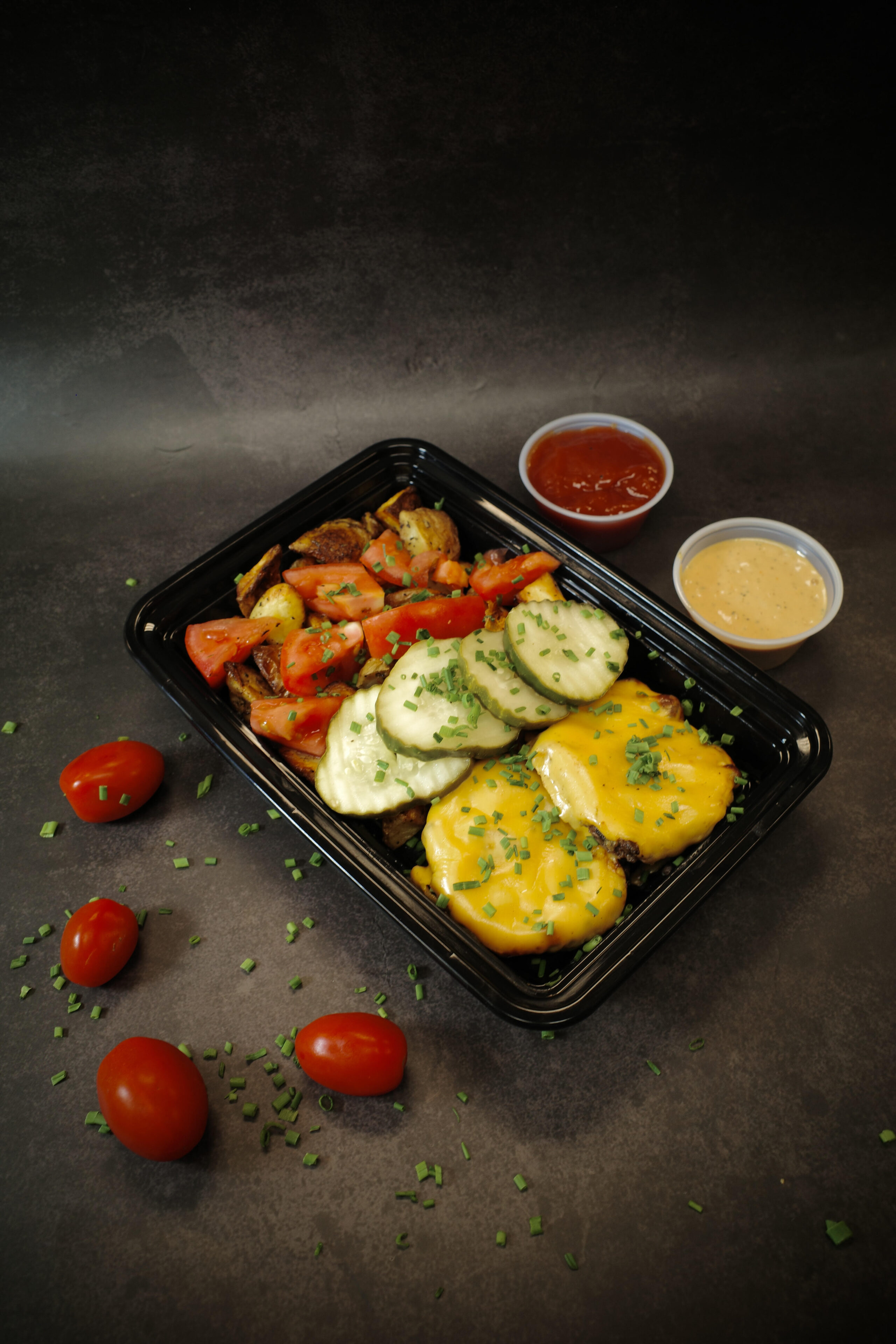 Animal Style Burger Bowl | Healthy Lunch & Dinner Delivery Chicago | MyoMeals