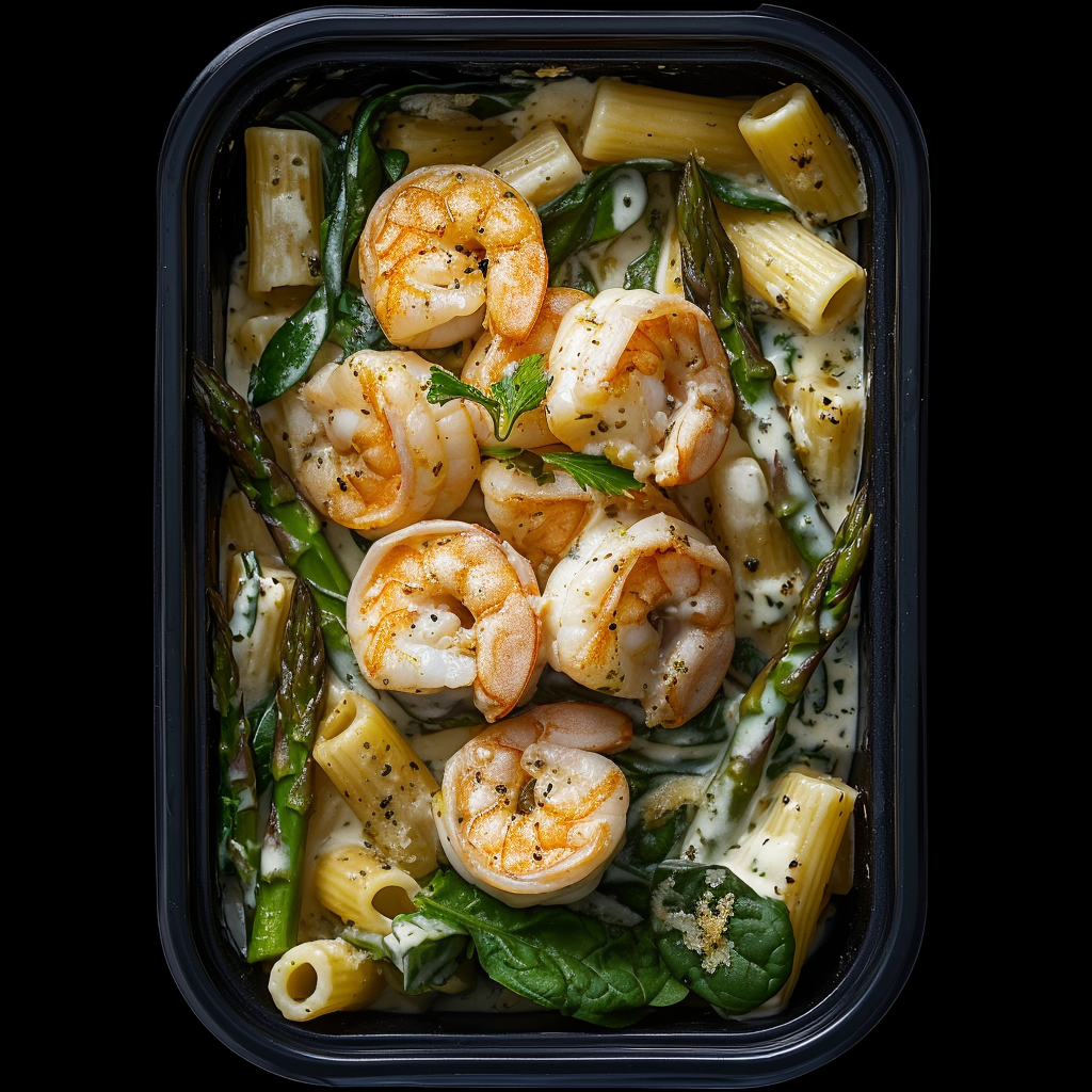 Shrimp Boursin Pasta