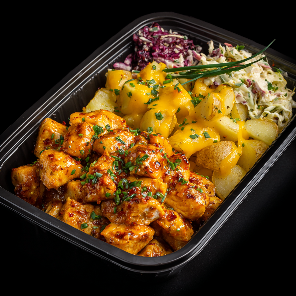 Chipotle Chicken & Loaded Potato Bowl