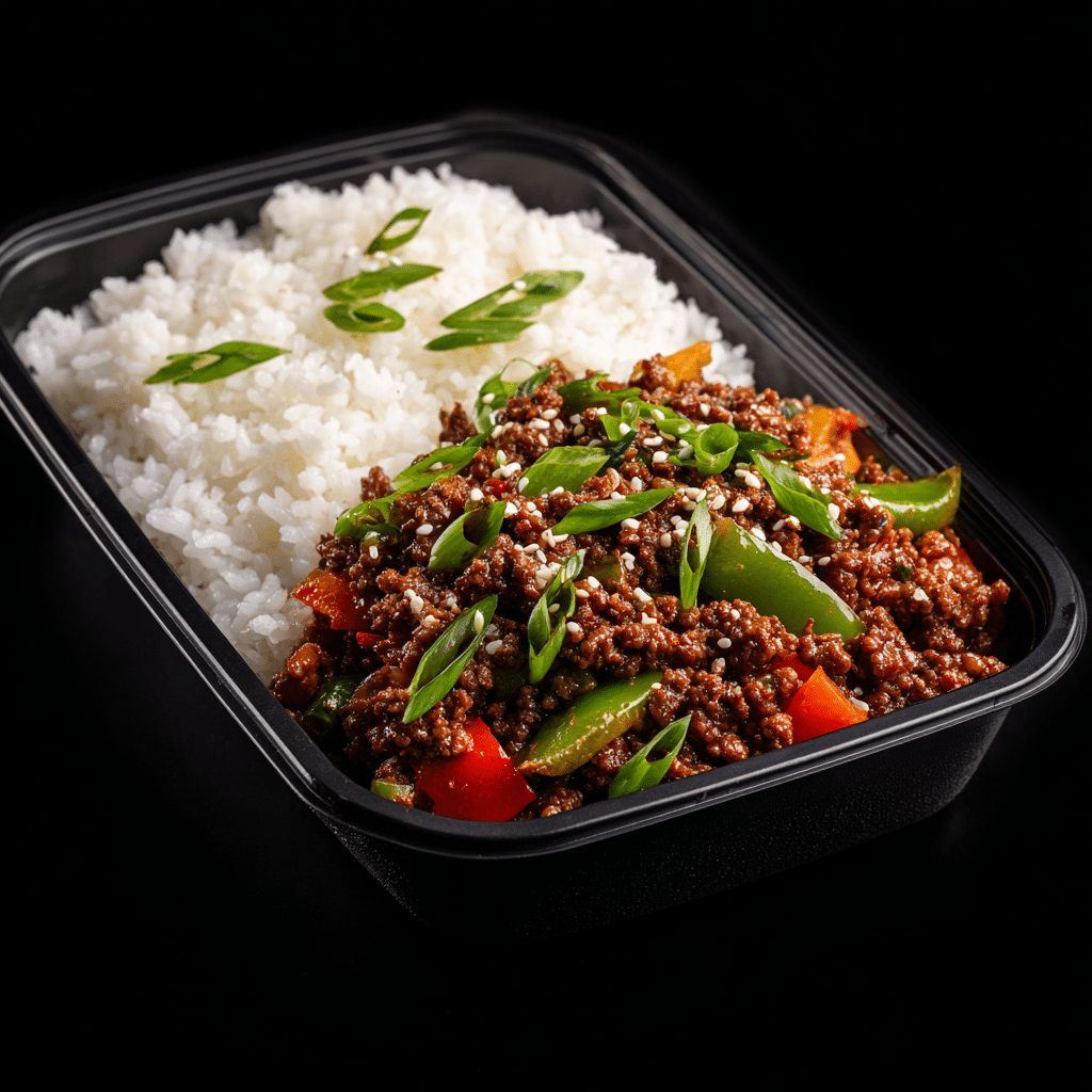 Ground Beef Stir Fry Bowl