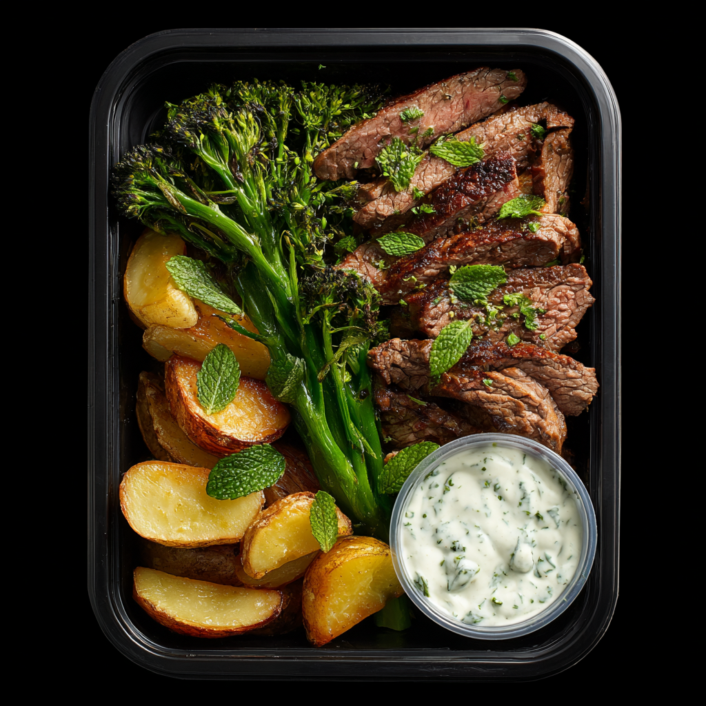 Moroccan Steak and Roasted Potatoes