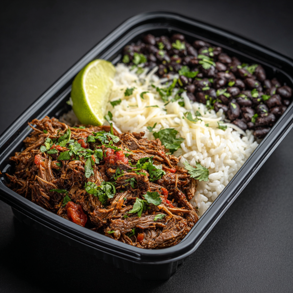 Cuban Shredded Beef Bowl | Healthy Lunch & Dinner Delivery Chicago | MyoMeals