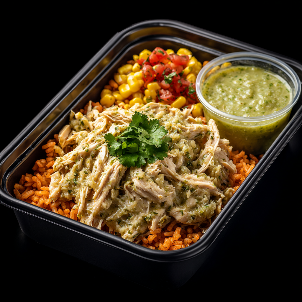 Shredded Chicken Verde Bowl