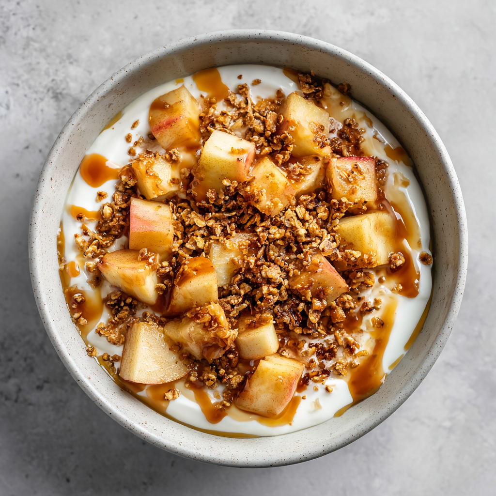 Apple Cinnamon Crisp Parfait