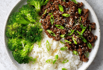 Korean Ground Beef Bulgogi