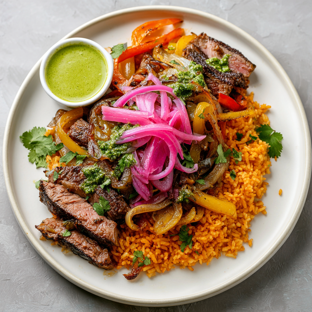Lomo Saltado Steak Bowl