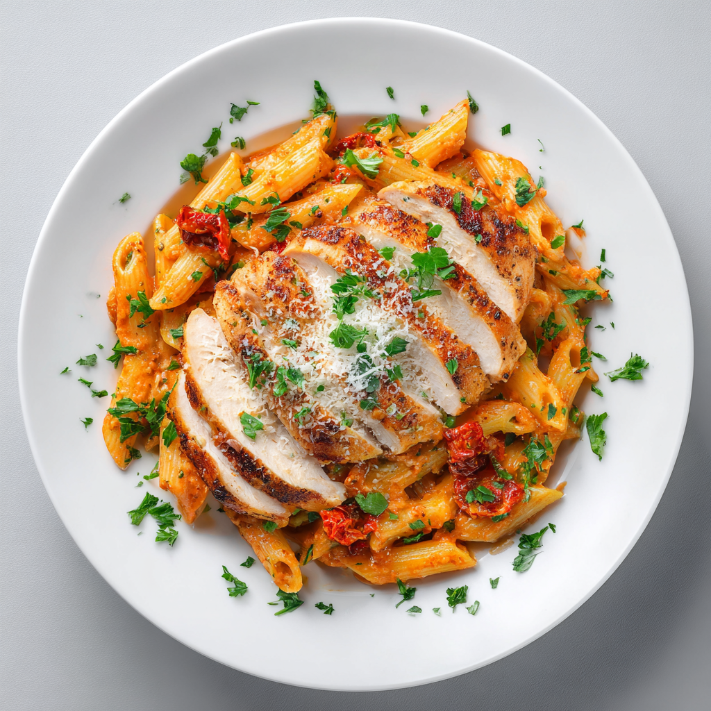 Marry Me Chicken Penne Pasta