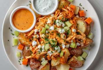 Buffalo Chicken and Red Skin Potatoes