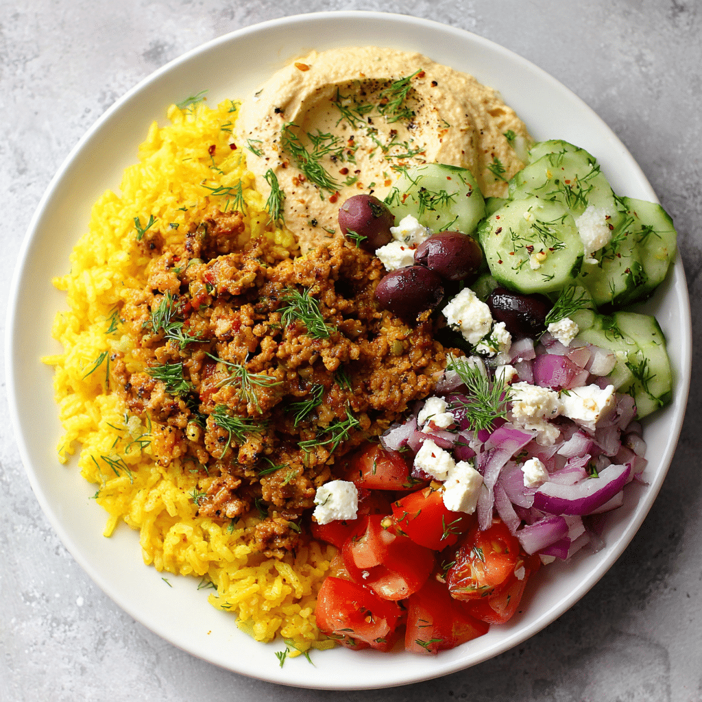 Greek Herb Turkey Bowl