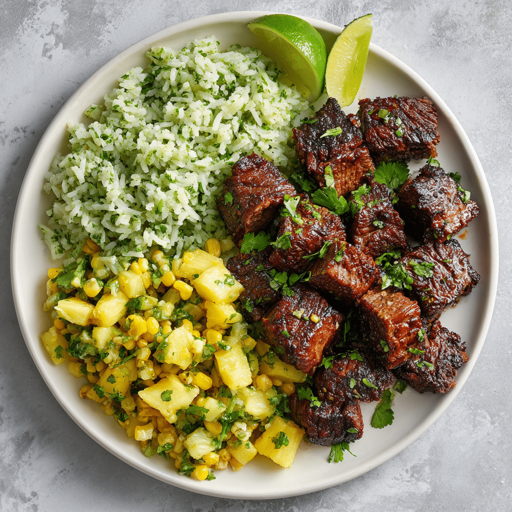Al Pastor Steak Burrito Bowl