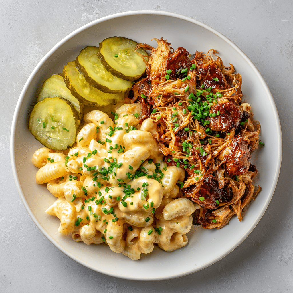 BBQ Pulled Pork Mac n' Cheese