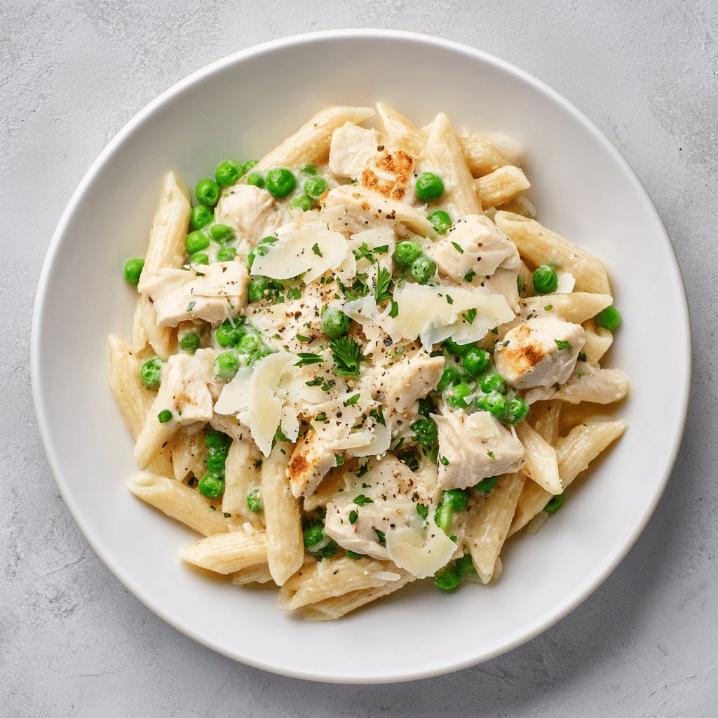 Creamy Chicken Alfredo Pasta