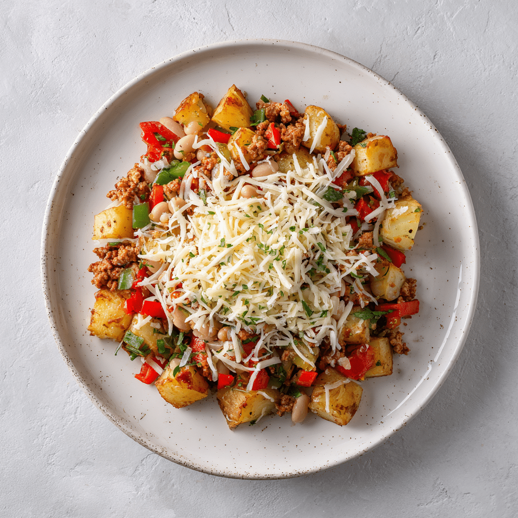 Santa Fe Ground Turkey Chili Skillet