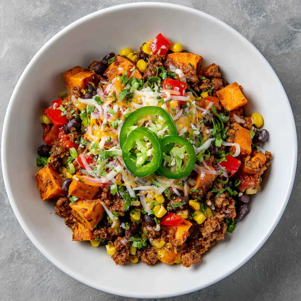Loaded Ground Beef Taco Bowl
