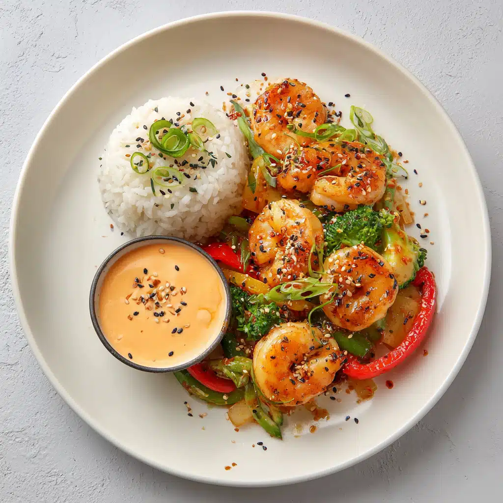 Shrimp Stir Fry with Bang Bang Sauce