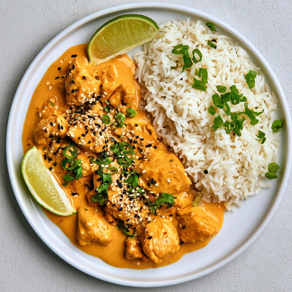 Coconut Curry Chicken Bowl